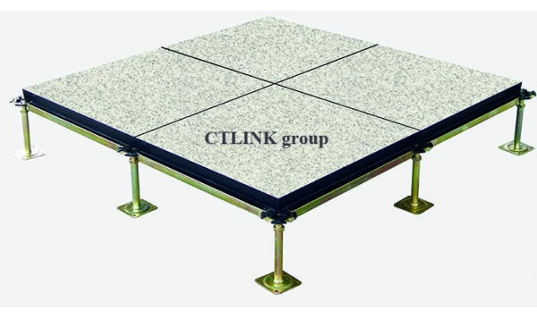 Conductive PVC/ VInyl woodcore raised floor